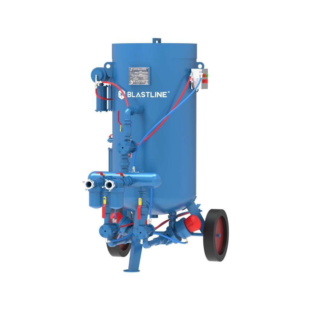 300 Ltr Double Chamber Blasting Machine