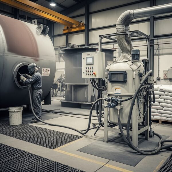 300 Ltr Double Chamber Blasting Machine - Image 2