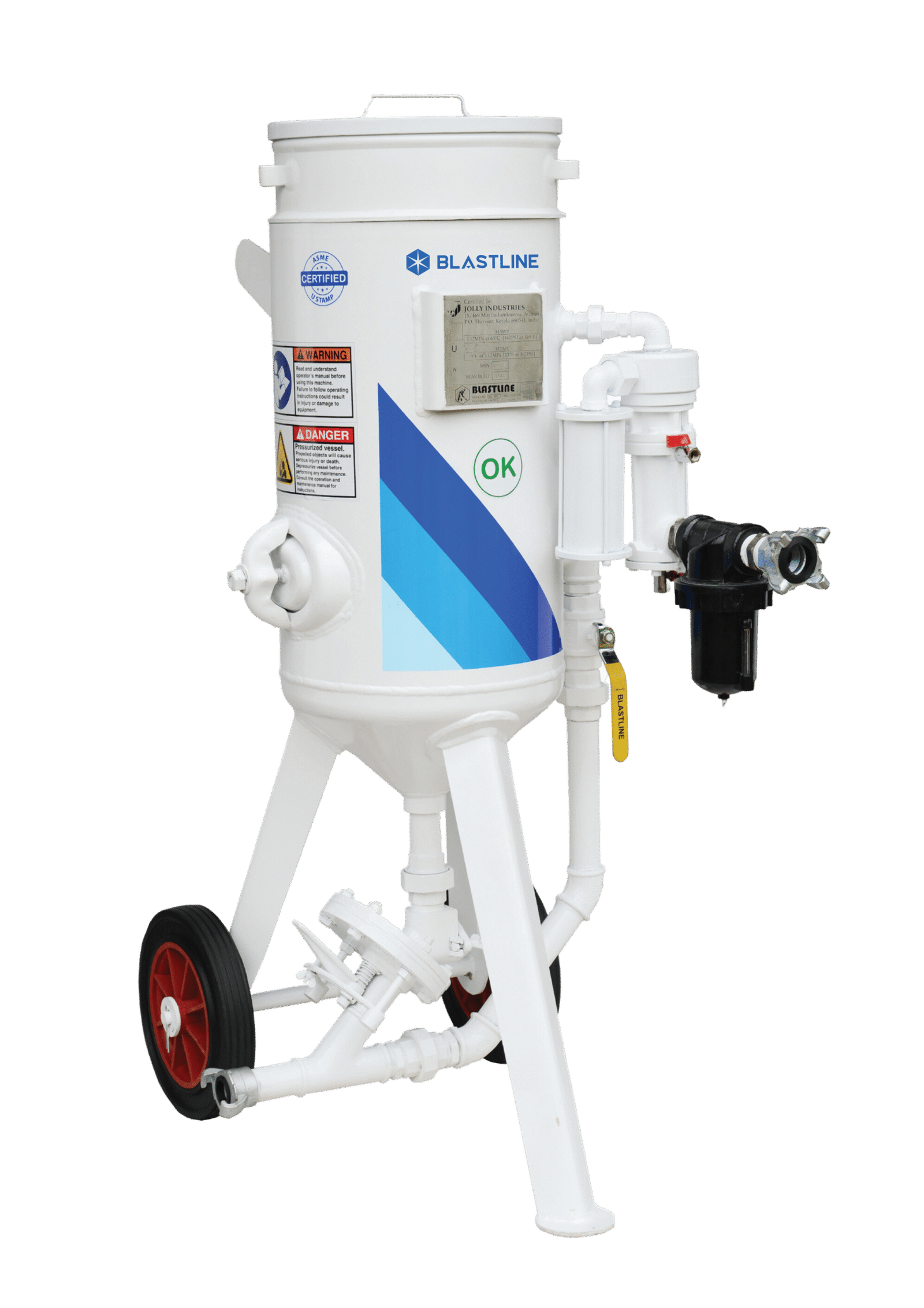 Blast Machine-20 LTR ASME