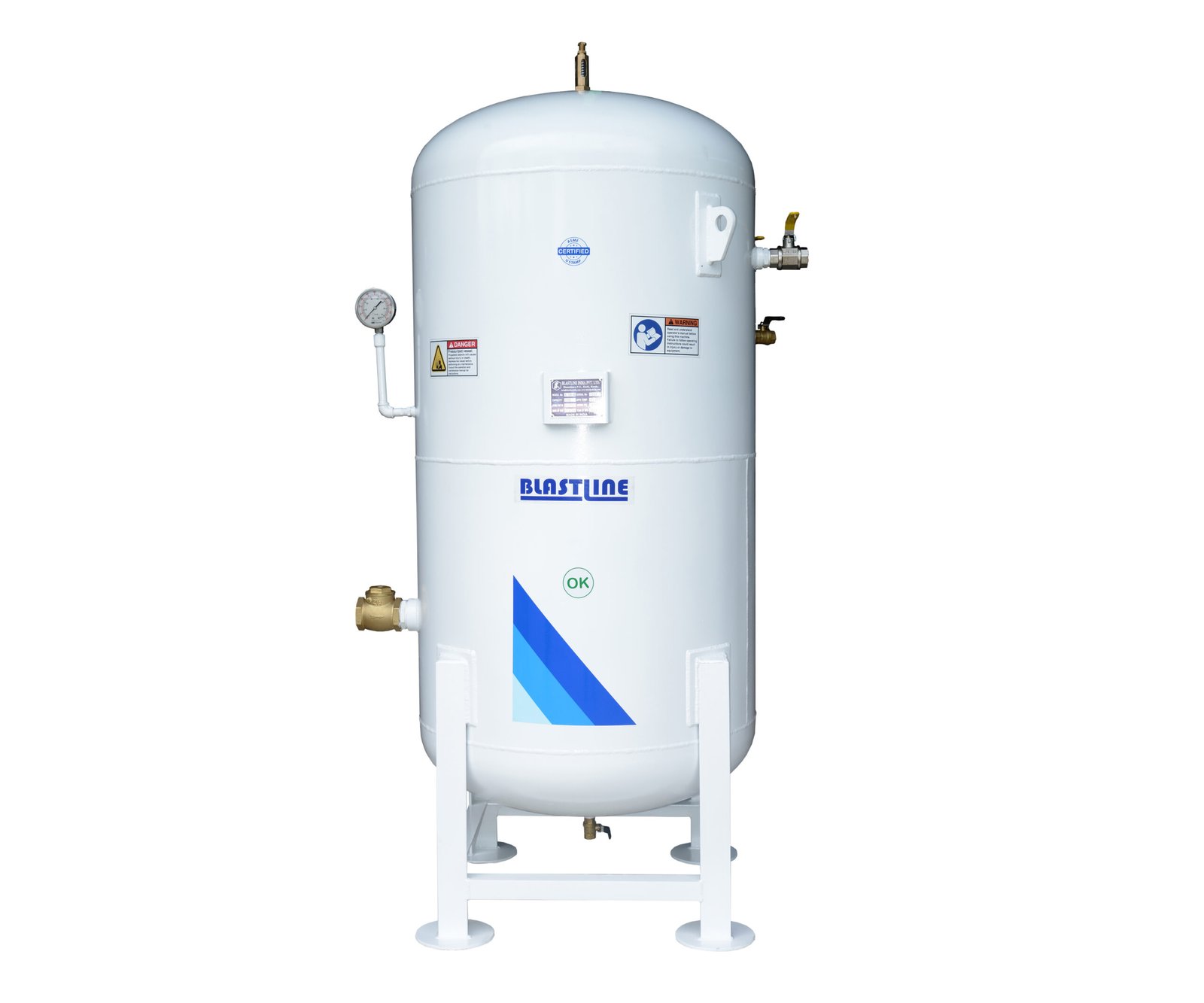 1000L Air Receiver ASME