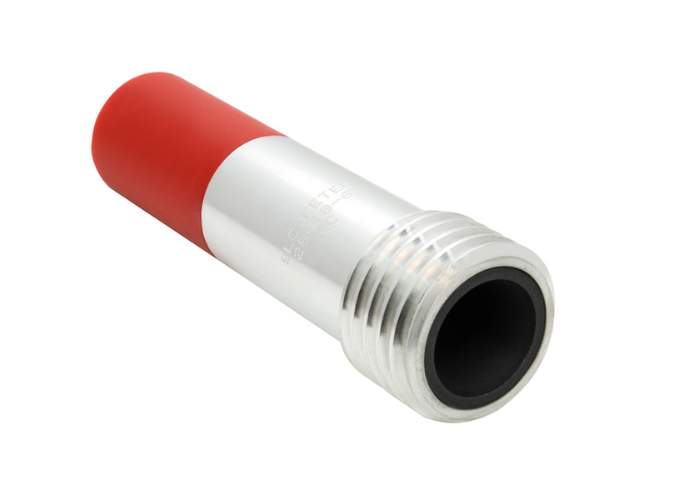 Silicon Carbide Nozzle with Aluminium Jacket & Rubber Sleeve